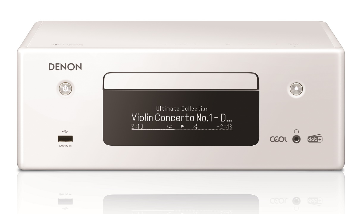   6   CD-  Wi-Fi/AirPlay2/Bluetooth: Denon CEOL RCD-N11 Black