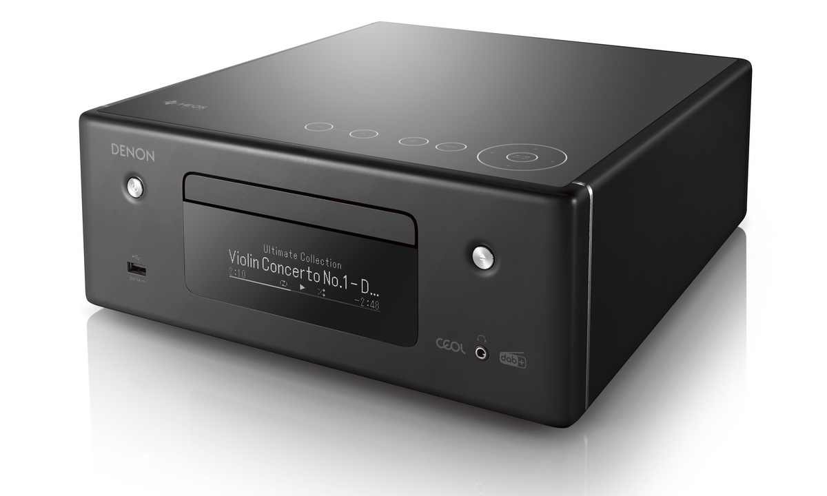  CD-  Wi-Fi/AirPlay2/Bluetooth: Denon CEOL RCD-N11 Black