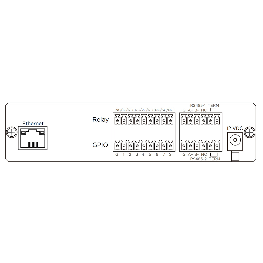   2  : SAVANT SMARTCONTROL RS485 - WIRED SHADE CONTROLLER WITH 2 RS485 (SSC-002485)