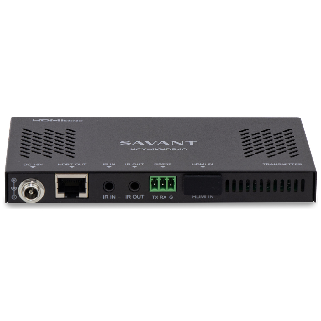   2   : SAVANT HDBASET EXTENDERS WITH 4K HDR UP TO 40M (HCX-4KHDR40) 