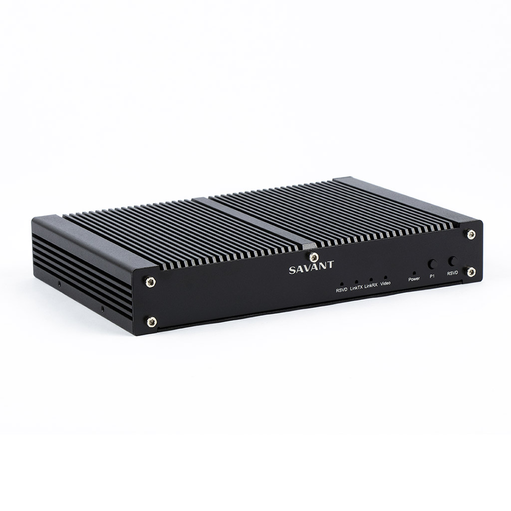 : SAVANT PROAV SINGLE PORT 4K UHD VID OUT IP RECEIVER W/ VID PROCES AND CONTROL (PAV-VOMVP1F)