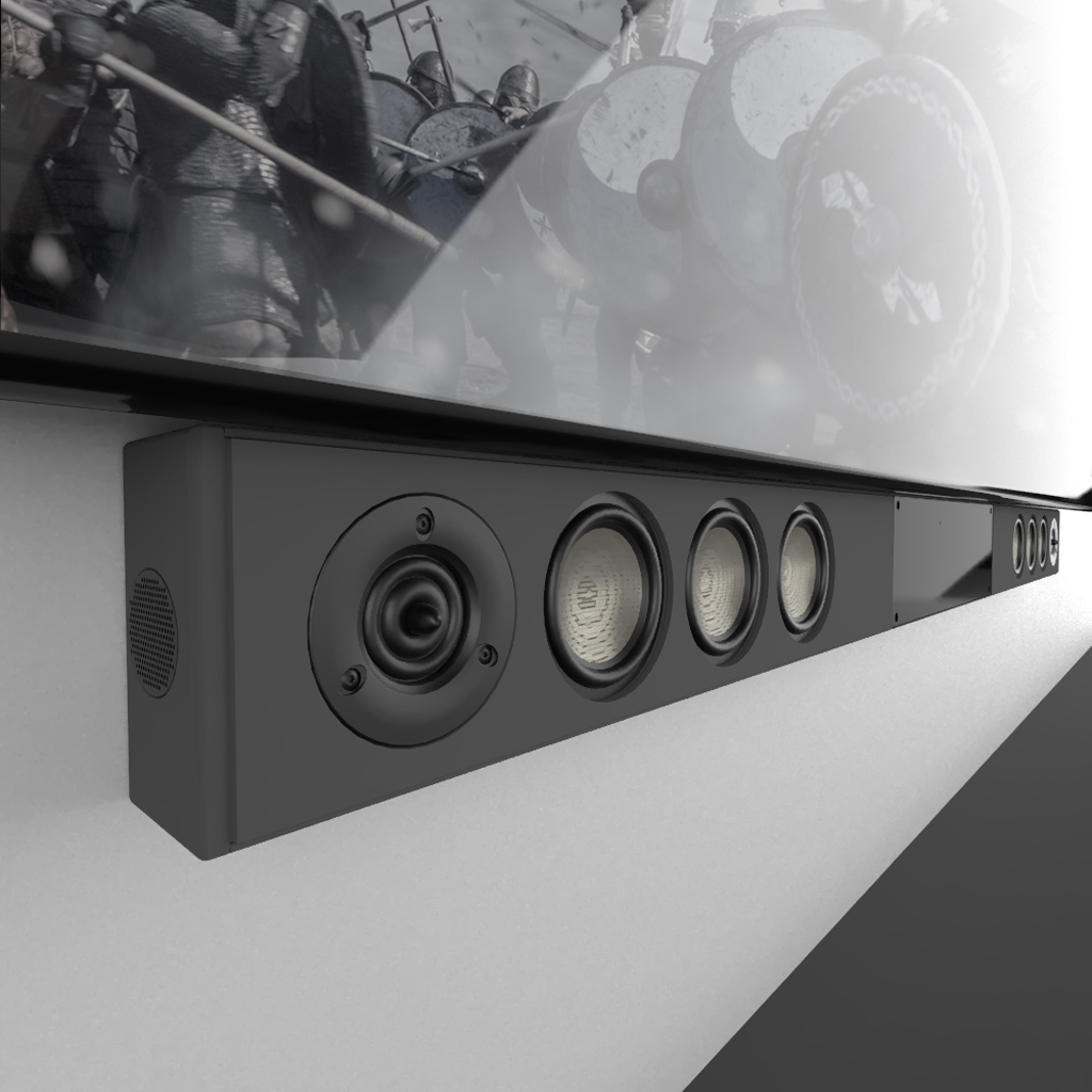   4  IP   : SAVANT IP SOUNDBAR 55 (Black)-2Ch. AVB + HOST+Music 2.0 (HST-STUDIO55BG-2CH)