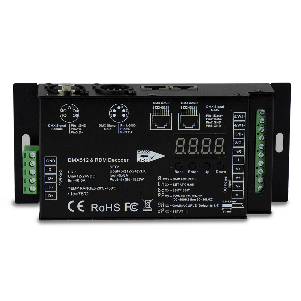   2  DMX-: SAVANT LOW VOLTAGE DMX DRIVER WITH 10A EXT. POWER SUPPLY (DMX-DRIVER3)    10