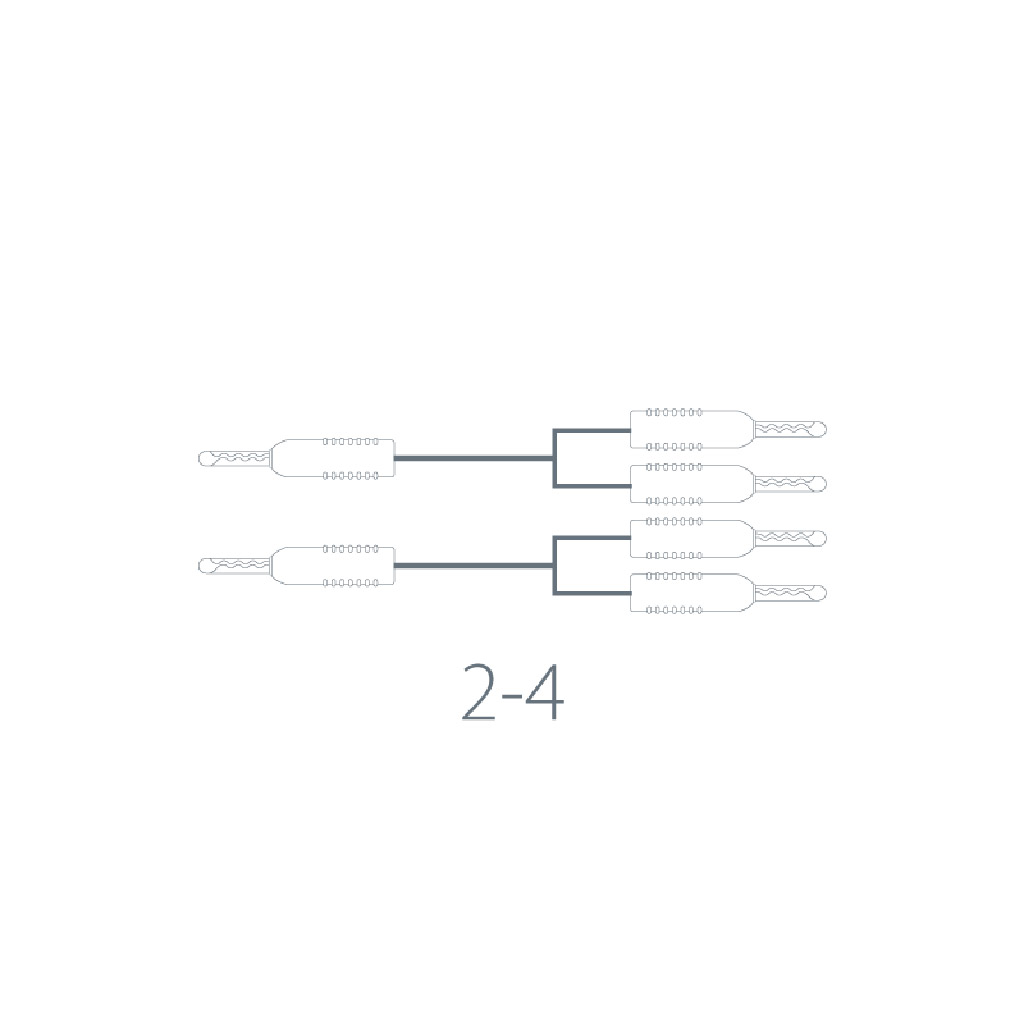   4   : Atlas Hyper Achromatic  Bi-wire 2-4  3 m    Z plug