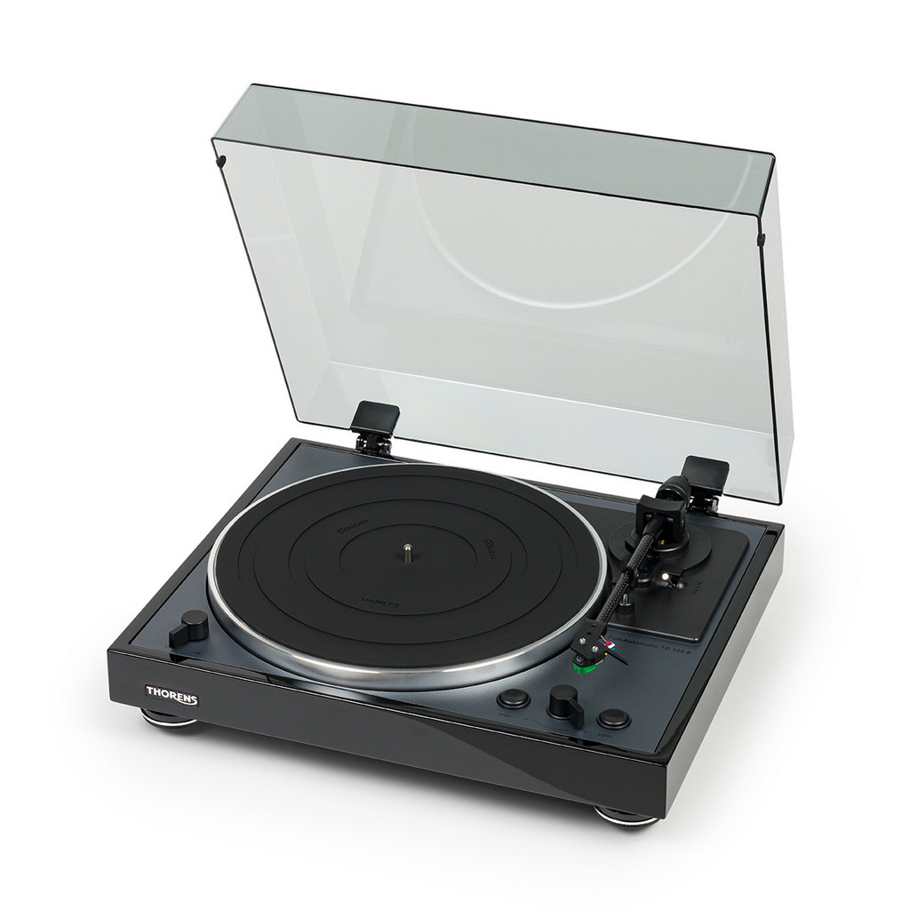   : Thorens TD 102 A High gloss Black (Full Automatic, Phono, AT-VM95E)