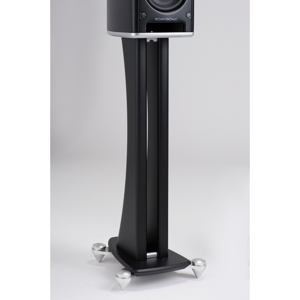   2    AC: Scansonic Speaker stand Black Twin