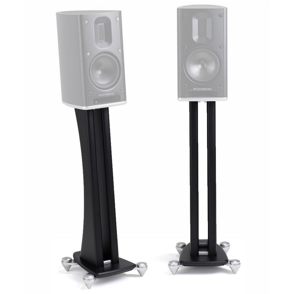   AC: Scansonic Speaker stand Black Twin