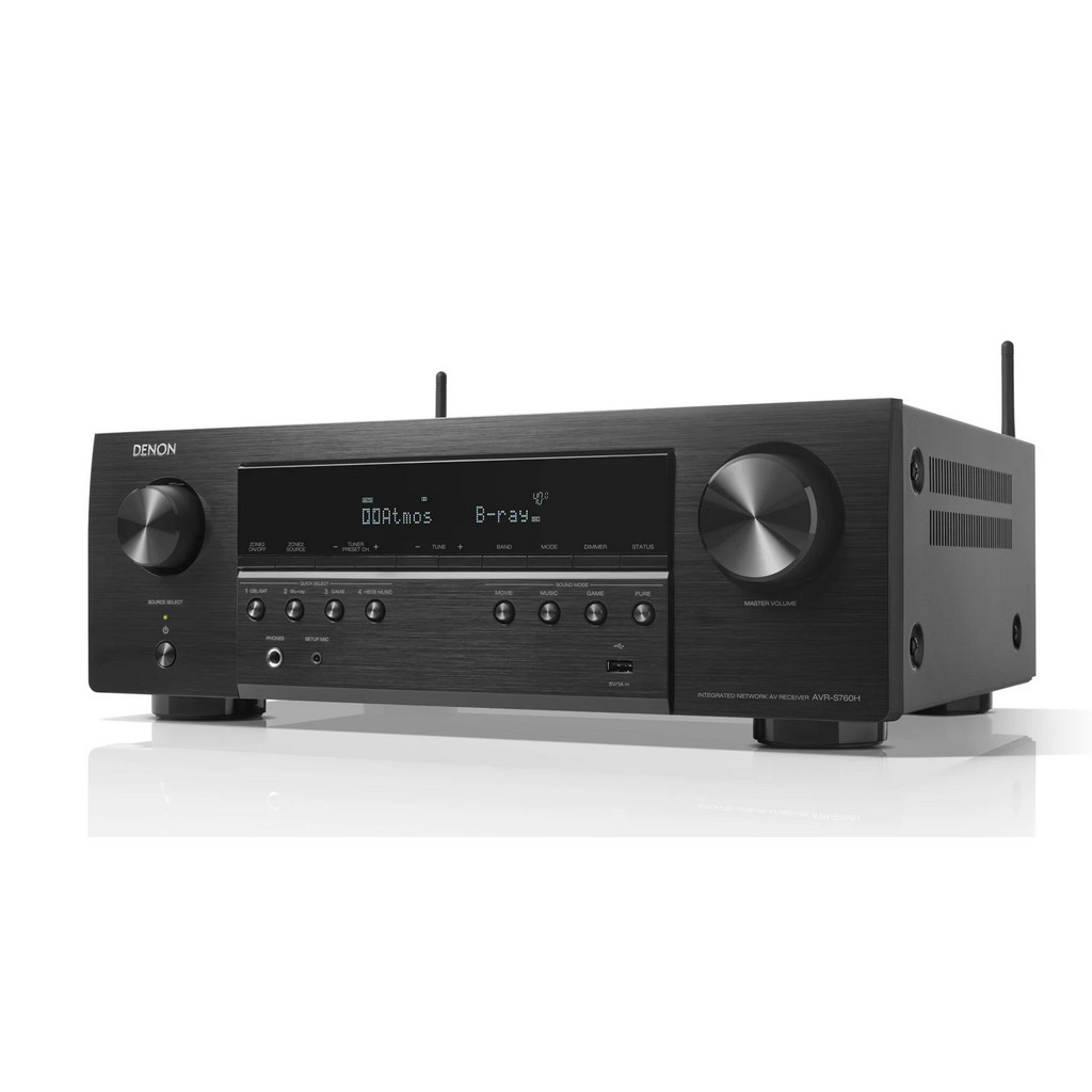   4  AV : Denon AVR-S 760H (7.2 h) Black