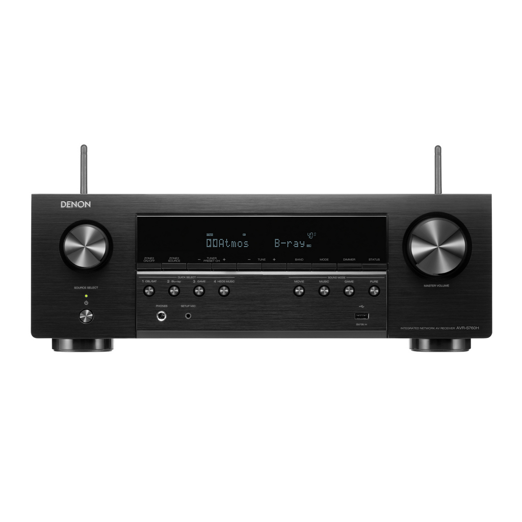 AV : Denon AVR-S 760H (7.2 h) Black