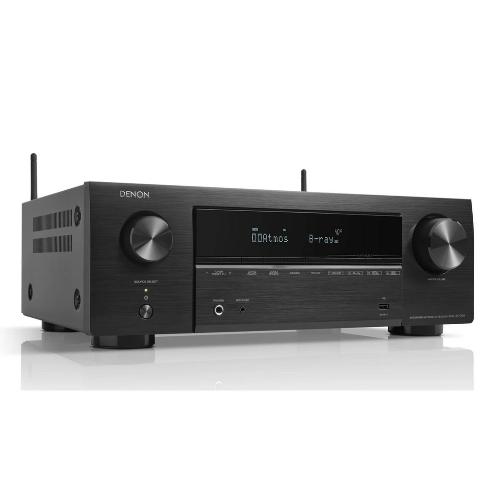   4  AV : Denon AVR-X1700H (7.2 h) Black