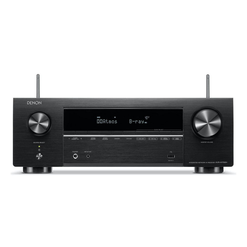 AV : Denon AVR-X1700H (7.2 h) Black