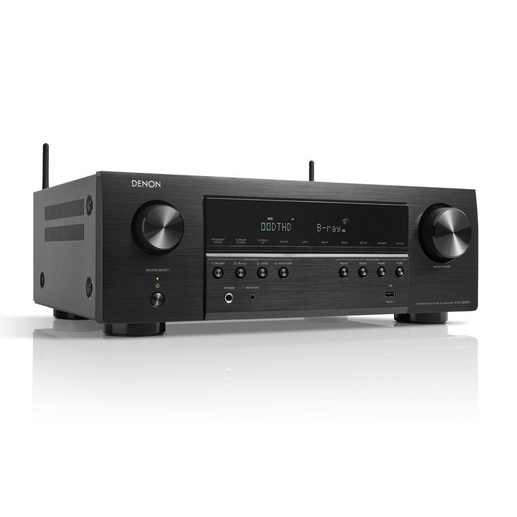   2  AV : Denon AVC-S 660H (5.2 h) Black