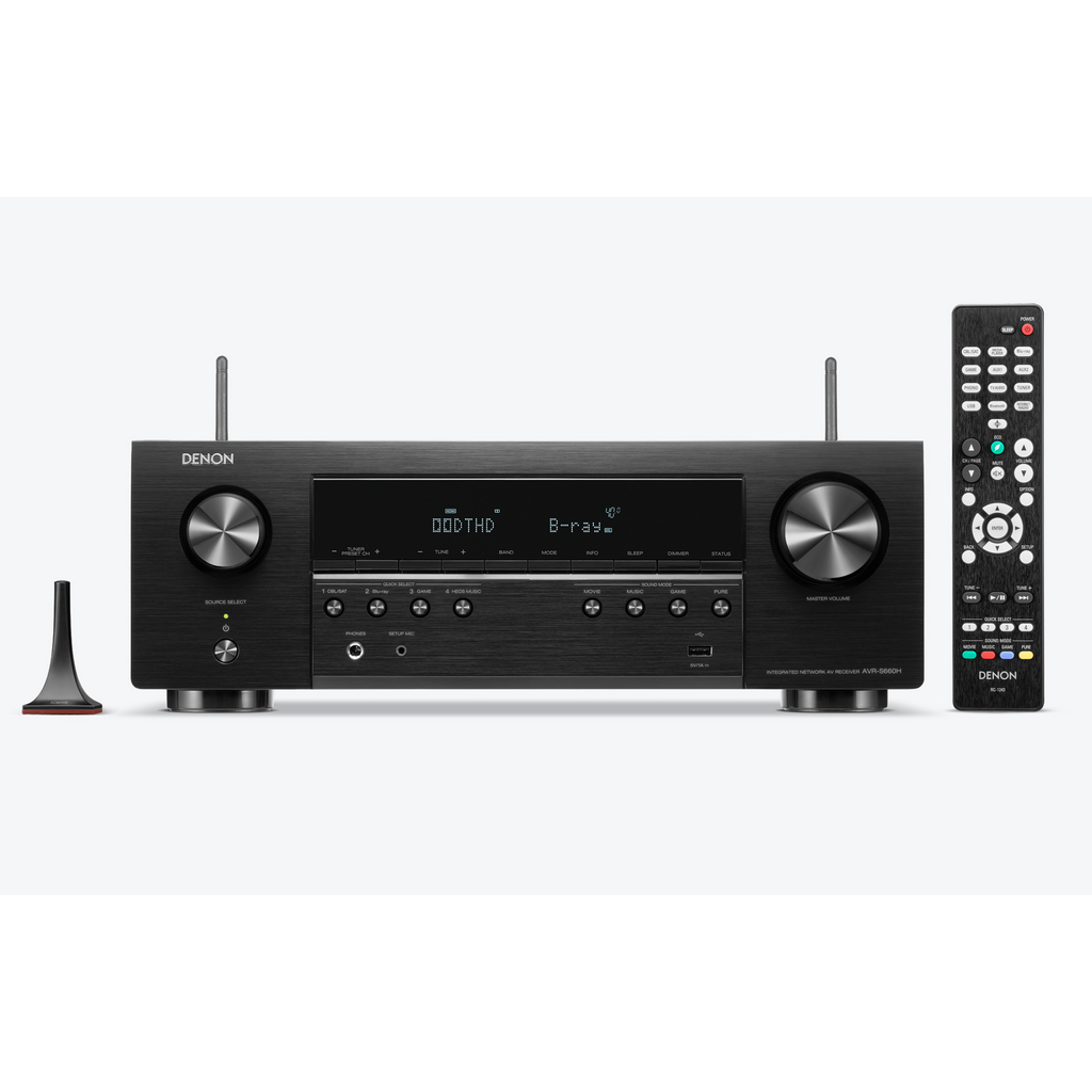   3  AV : Denon AVR-S 660H (5.2 h) Black