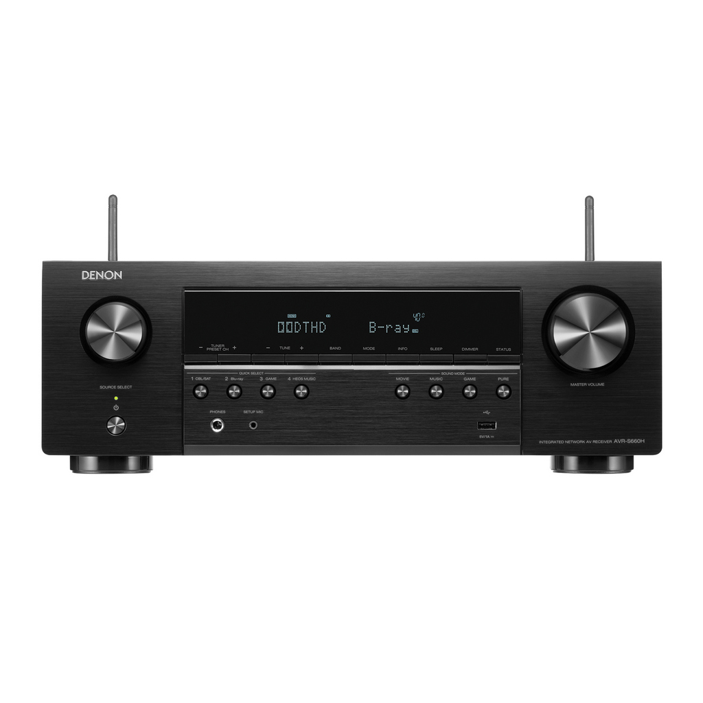 AV : Denon AVR-S 660H (5.2 h) Black