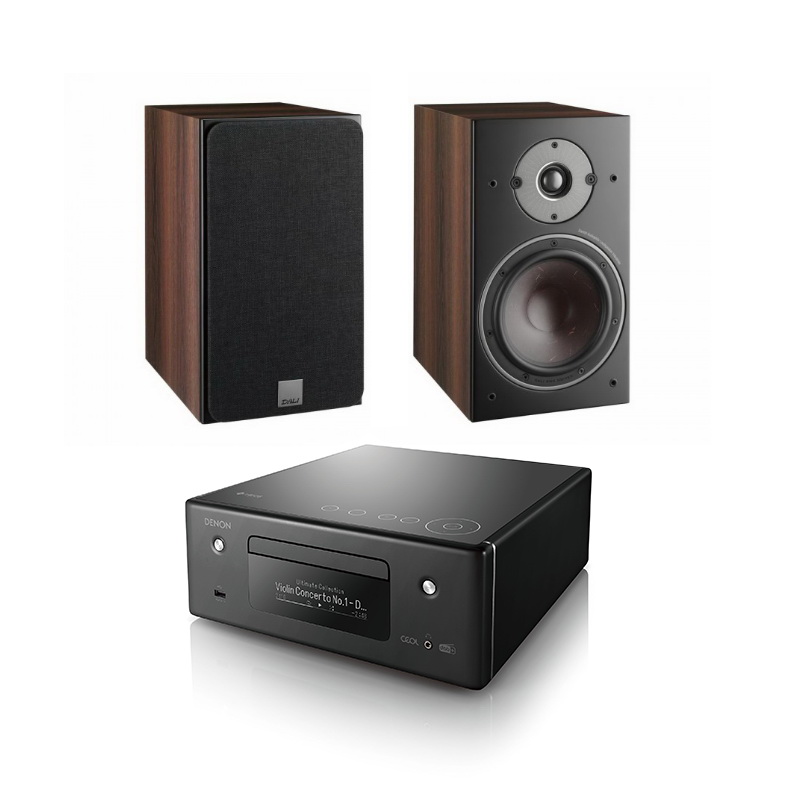   4   CD-  Wi-Fi/AirPlay2/Bluetooth: Denon CEOL RCD-N11+ DALI  Oberon 3