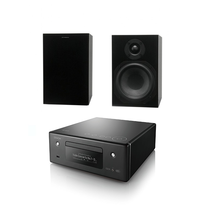   4   CD-  Wi-Fi/AirPlay2/Bluetooth: Denon CEOL RCD-N11+ Scansonic L 5