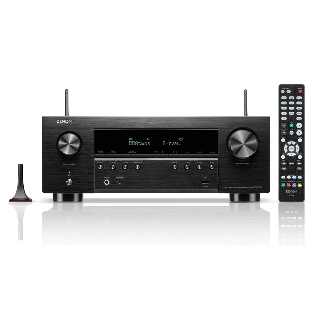 AV : Denon AVR-S970H 8K (7.2 h)  Black