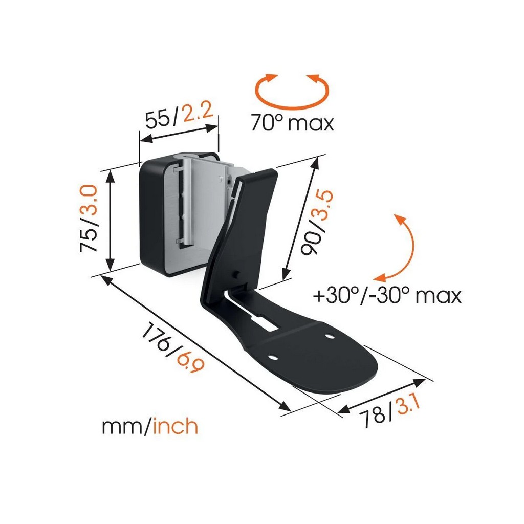  4  i i i : Bowers & Wilkins Formation Flex Wall Bracket