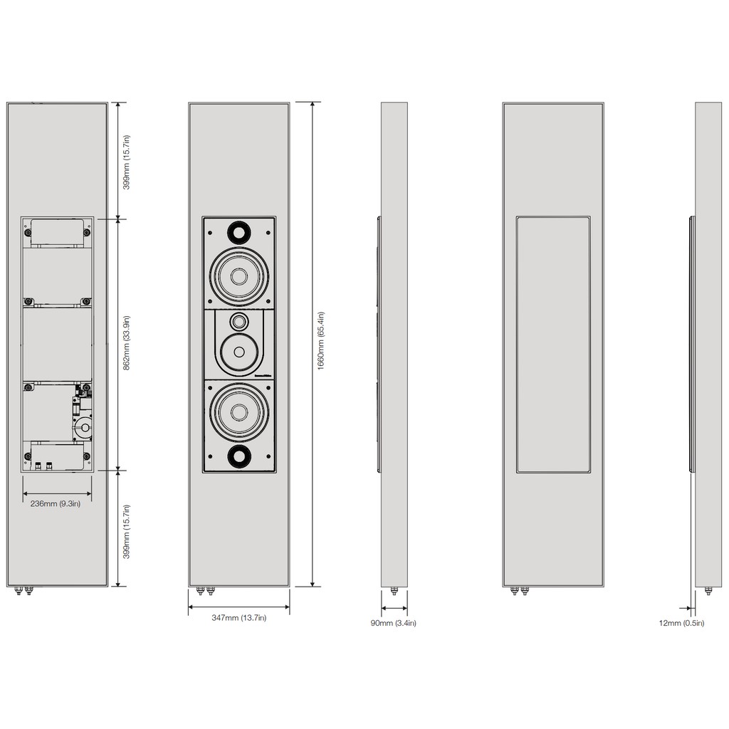   4   : Bowers & Wilkins CWM8.3 Ci 800 Series Diamond