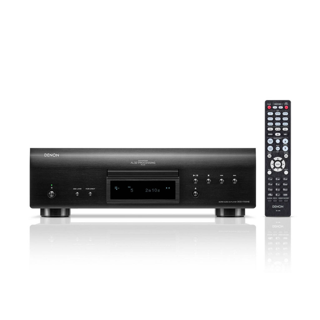   5  CD/SACD : Denon DCD-1700NE Black