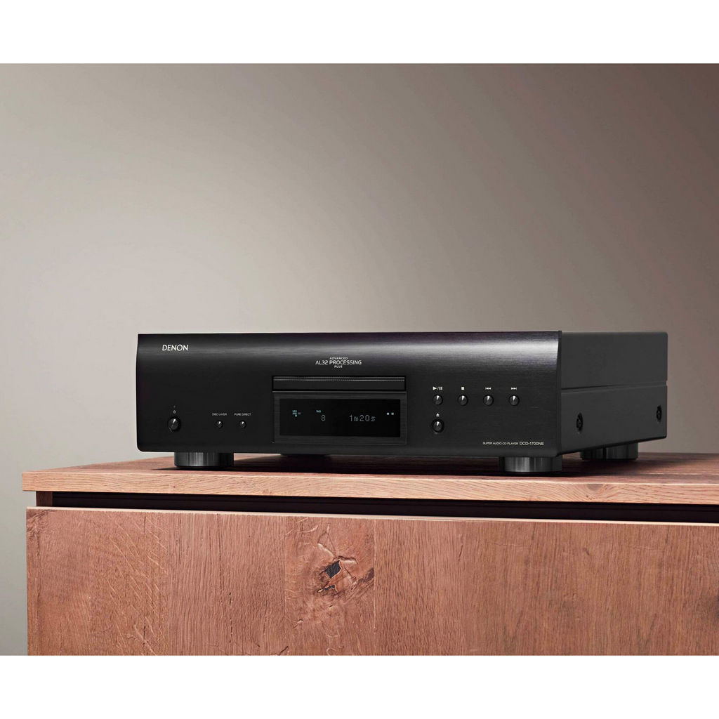   8  CD/SACD : Denon DCD-1700NE Black