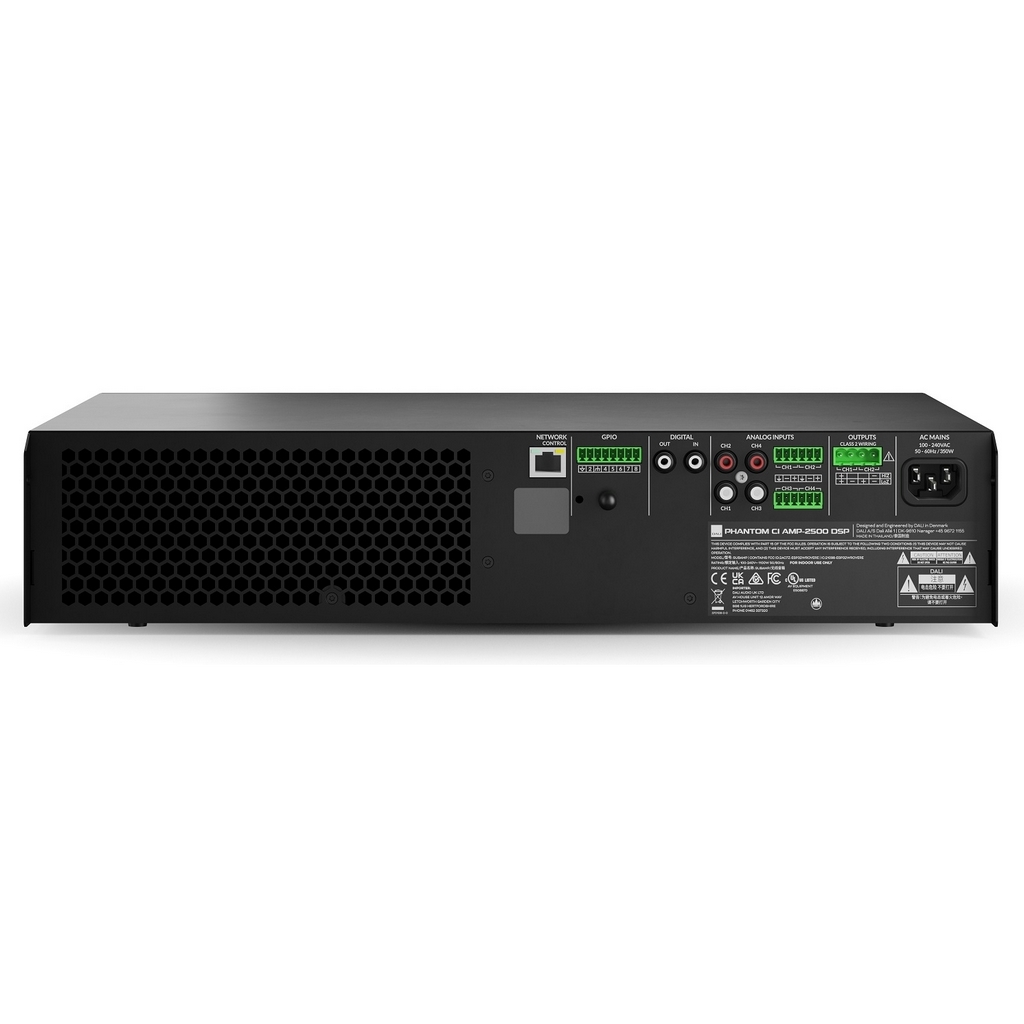   2  i i 2- : DALI Phantom CI AMP-2500 DSP