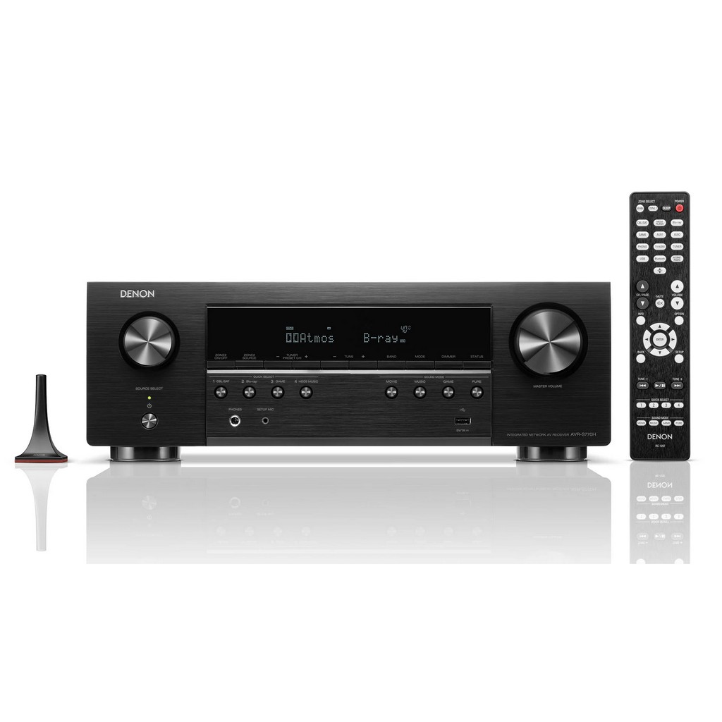   2  AV : Denon AVR-S 770H (7.2 h) Black