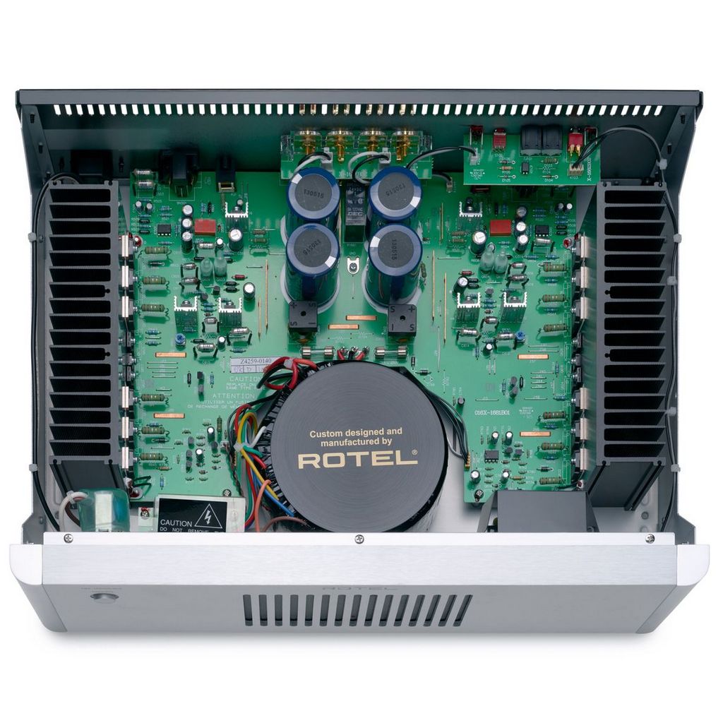   4  ϳ : Rotel RB-1552 MkII Black