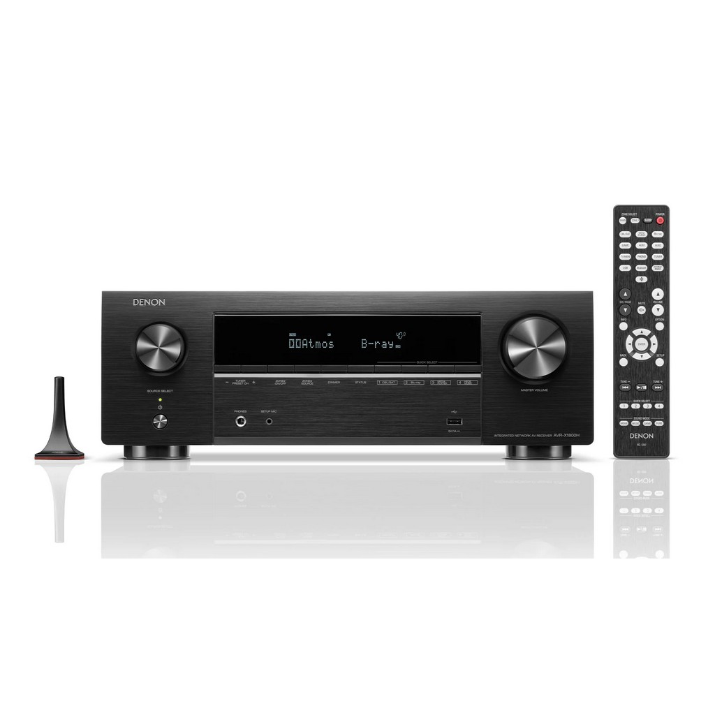   2  AV : Denon AVR-X1800H (7.2 h) Black