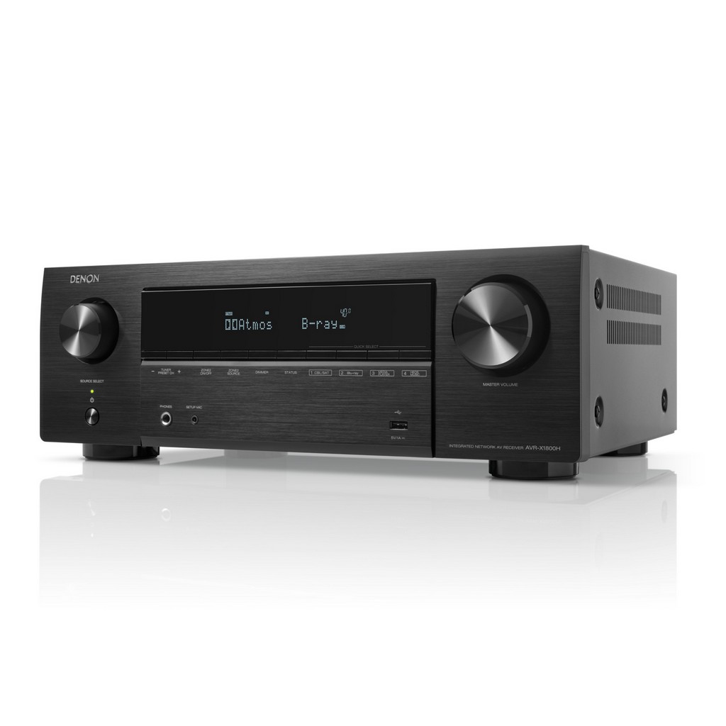   3  AV : Denon AVR-X1800H (7.2 h) Black