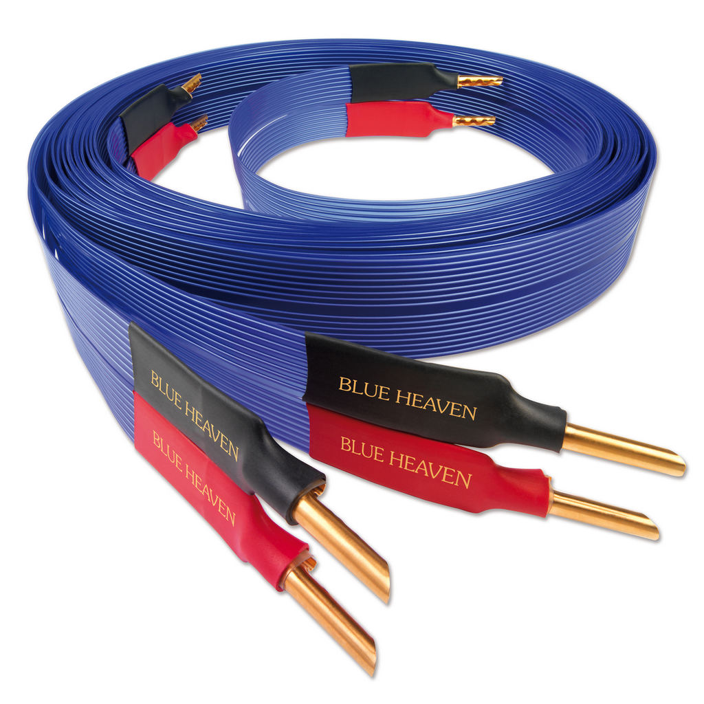  : Nordost Blue Heaven,2x4m is terminated with low-mass Z plugs