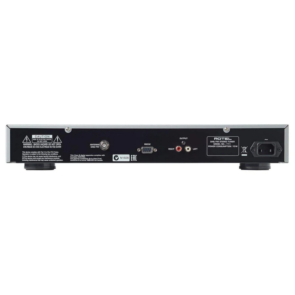  3  DAB/FM : Rotel T11 Black