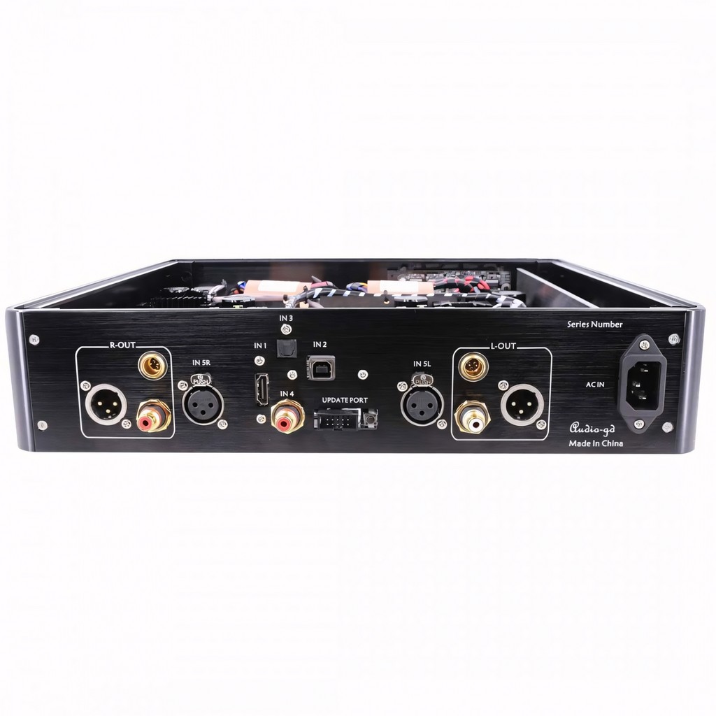   3  DAC  (All In One ) Audio-GD R-28 NOS (All In One Model) Black