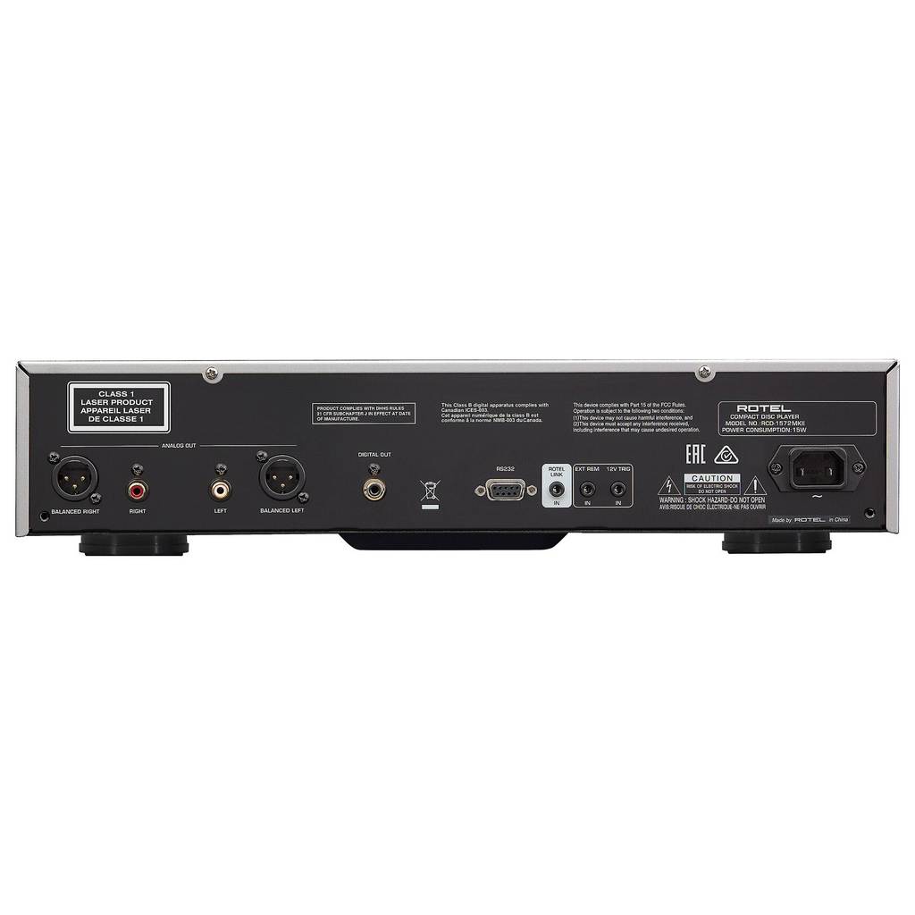   3  CD : Rotel  RCD-1572MKII Black