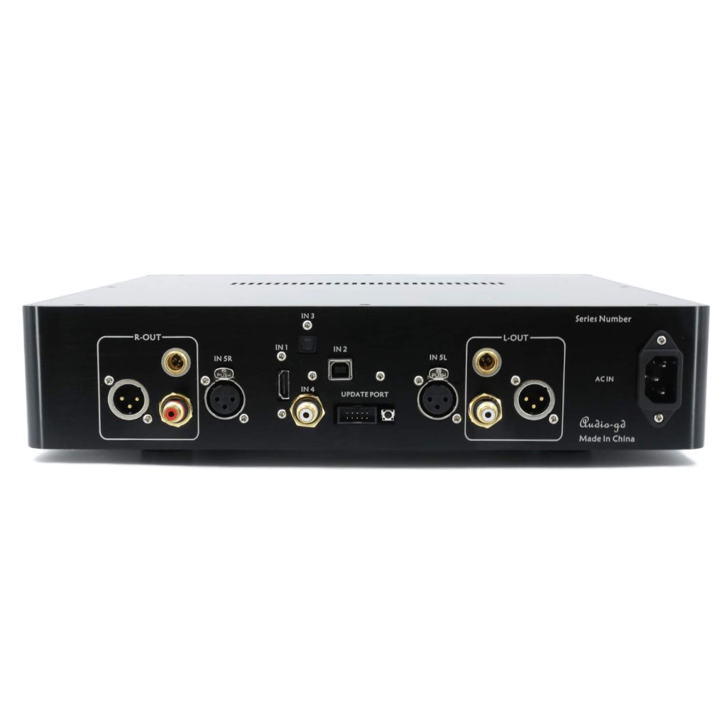   3  DAC  (All In One ) Audio-GD R-28 MK3 - OS and NOS (All In One Model) Black