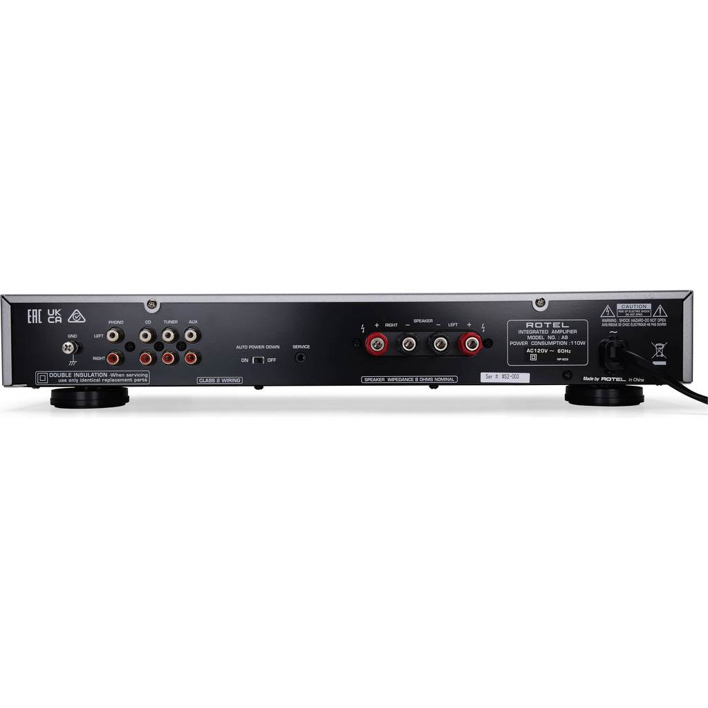   3   : Rotel  A8 Silver