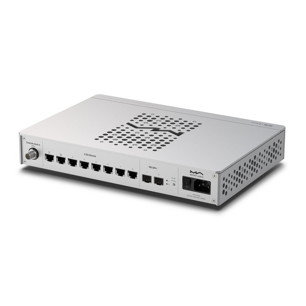   3  Audio Grade Network Switch: Matrix Audio SS-1 PRO
