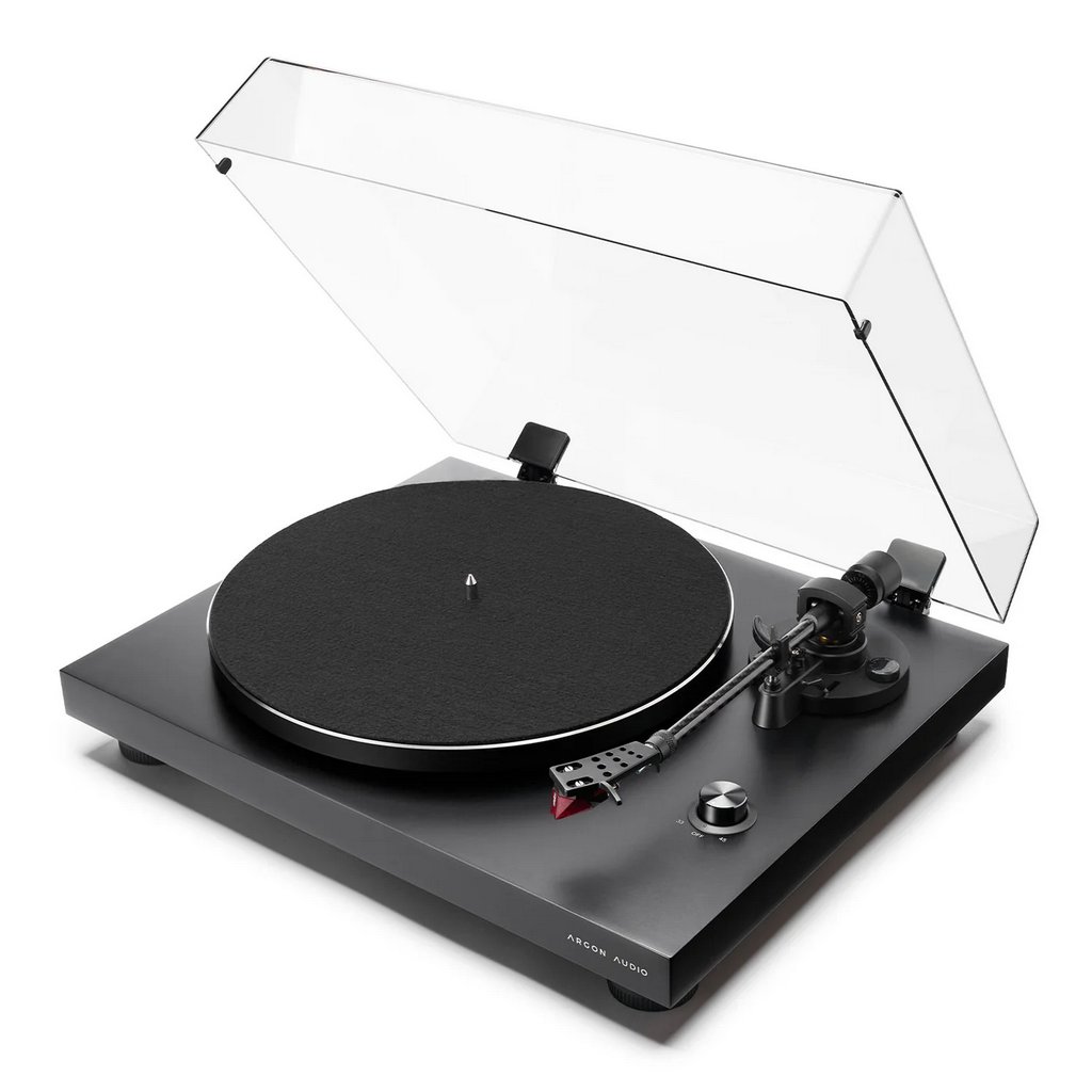   2   ii i: Argon TT-3 Plus Turntable Black