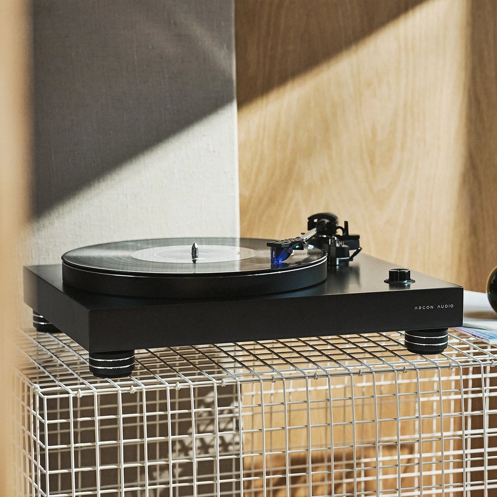   10   ii i: Argon TT-4 MK2 Turntable Black