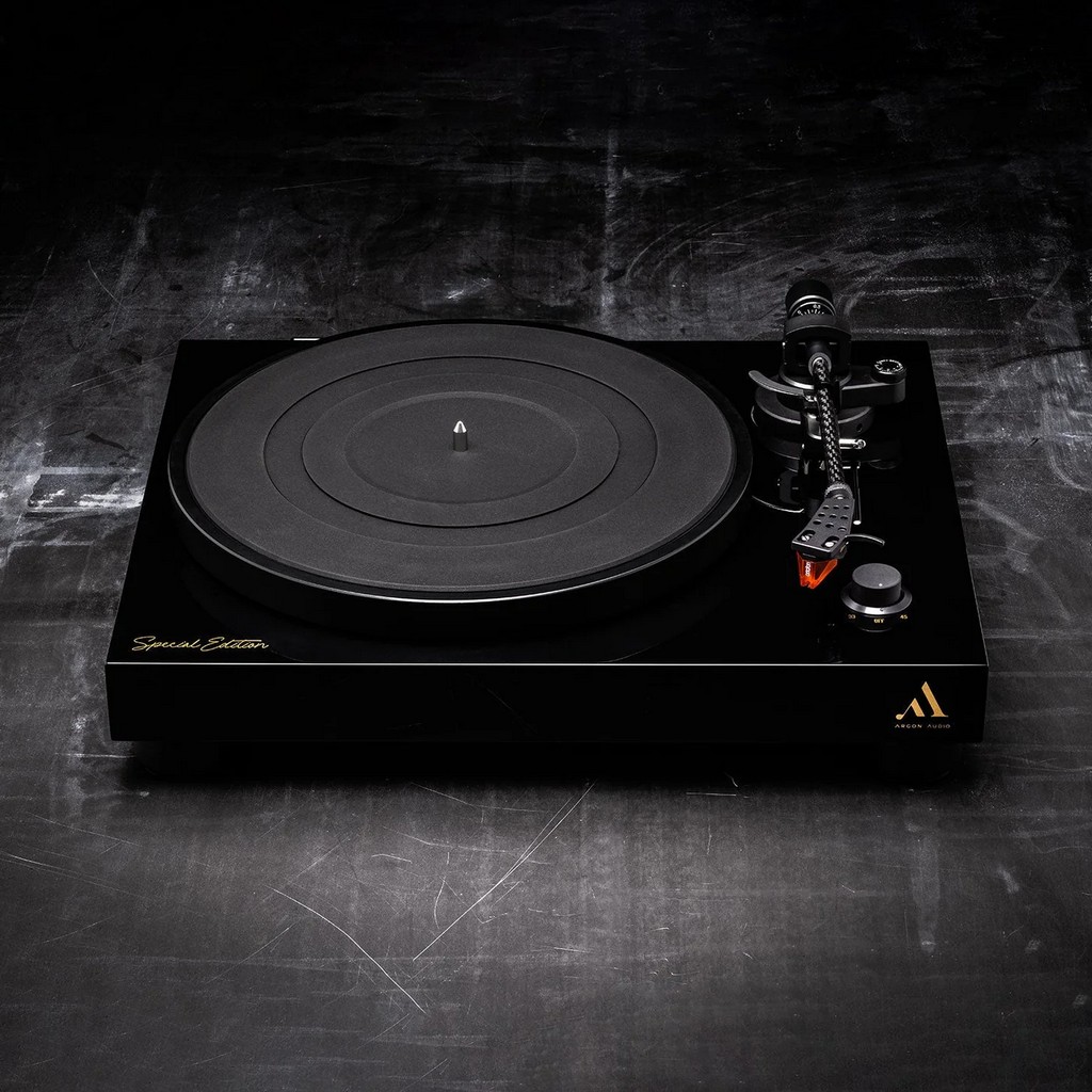   5   ii i: Argon TT-4 Turntable SPECIAL EDITION Black