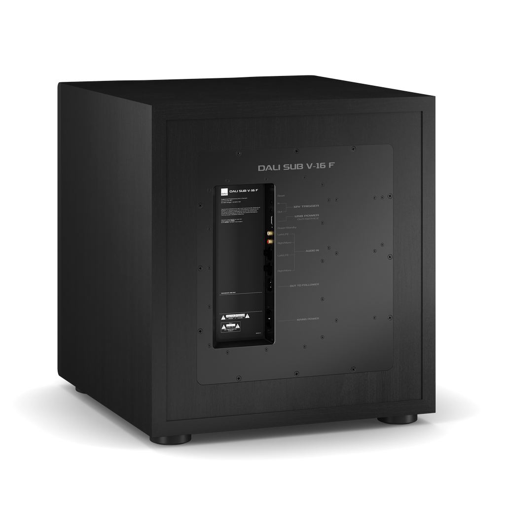 ���� � 3 ������ ��������: DALI SUB V-16 F Black High Gloss