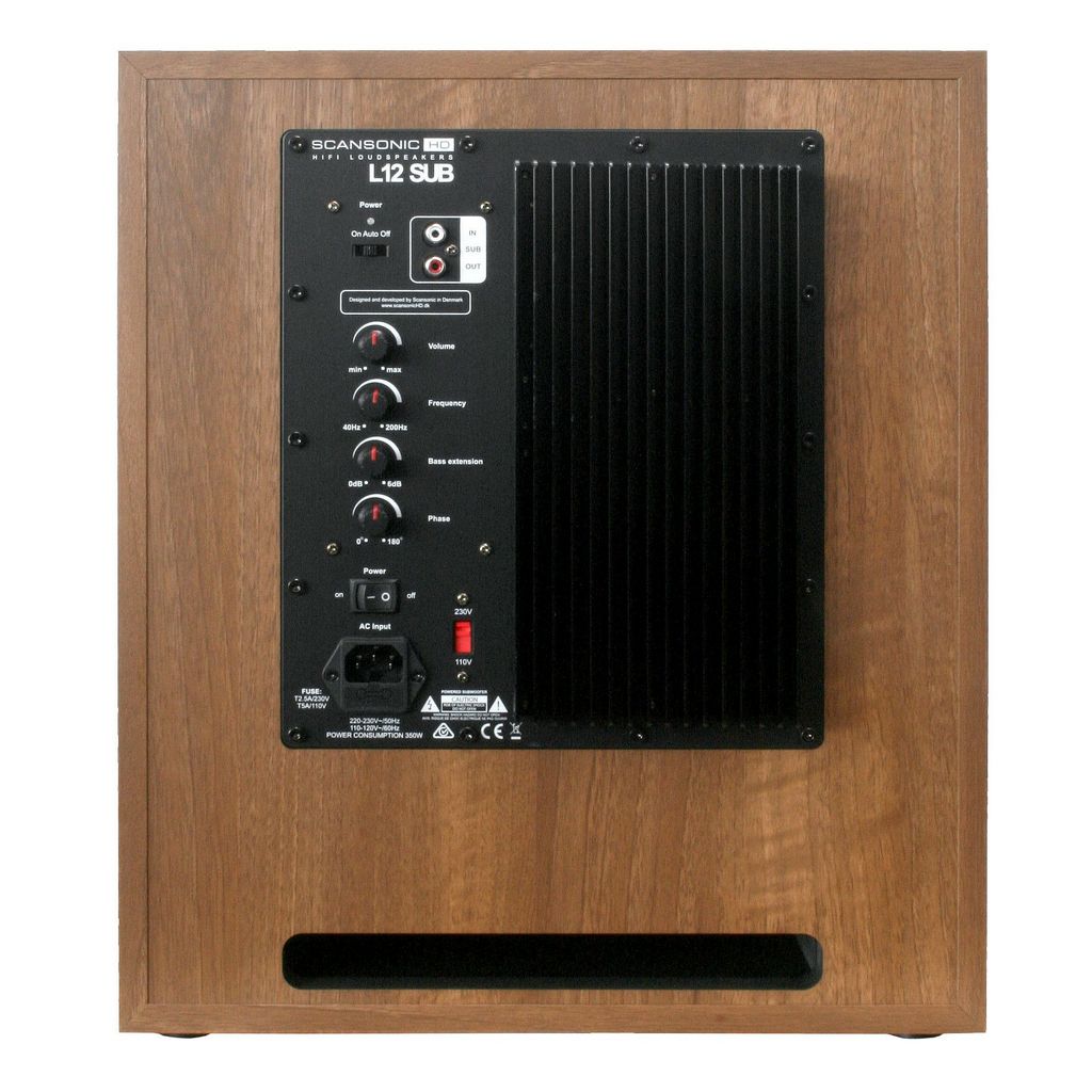   5  : Scansonic L 12 Active Subwoofer Black