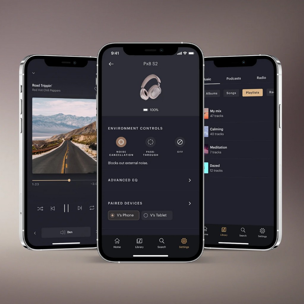 ���� � 8 ������ ��������� ��������� � �������� ���������������: Bowers & Wilkins PX 8 S2 McLaren