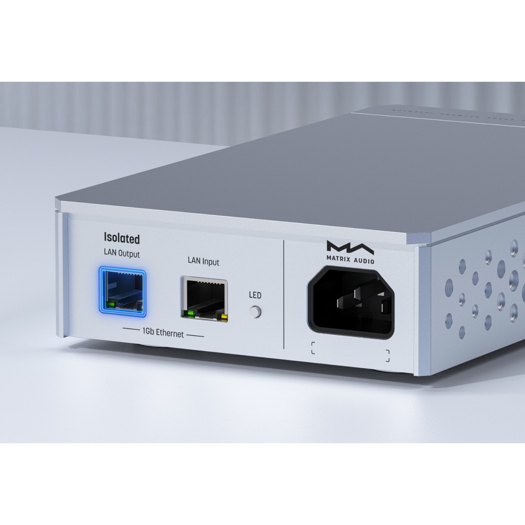 ���� � 8 ������ Audio Grade Network Isolator: Matrix Audio SI-1 Audio Grade