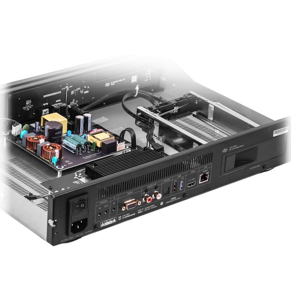 ���� � 4 ������ ��������: Reference 8K UHD media player Dorpo UHP-3001