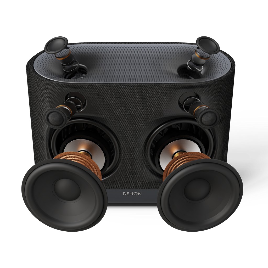 ���� � 7 ������ ������������ Wi-Fi �������: DENON HOME 400 Black