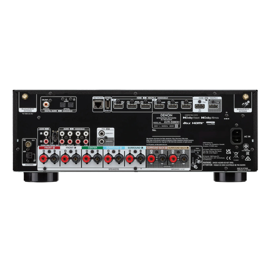 ���� � 4 ������ AV �������: Denon AVR-S980H 8K (7.2 �h)  Black