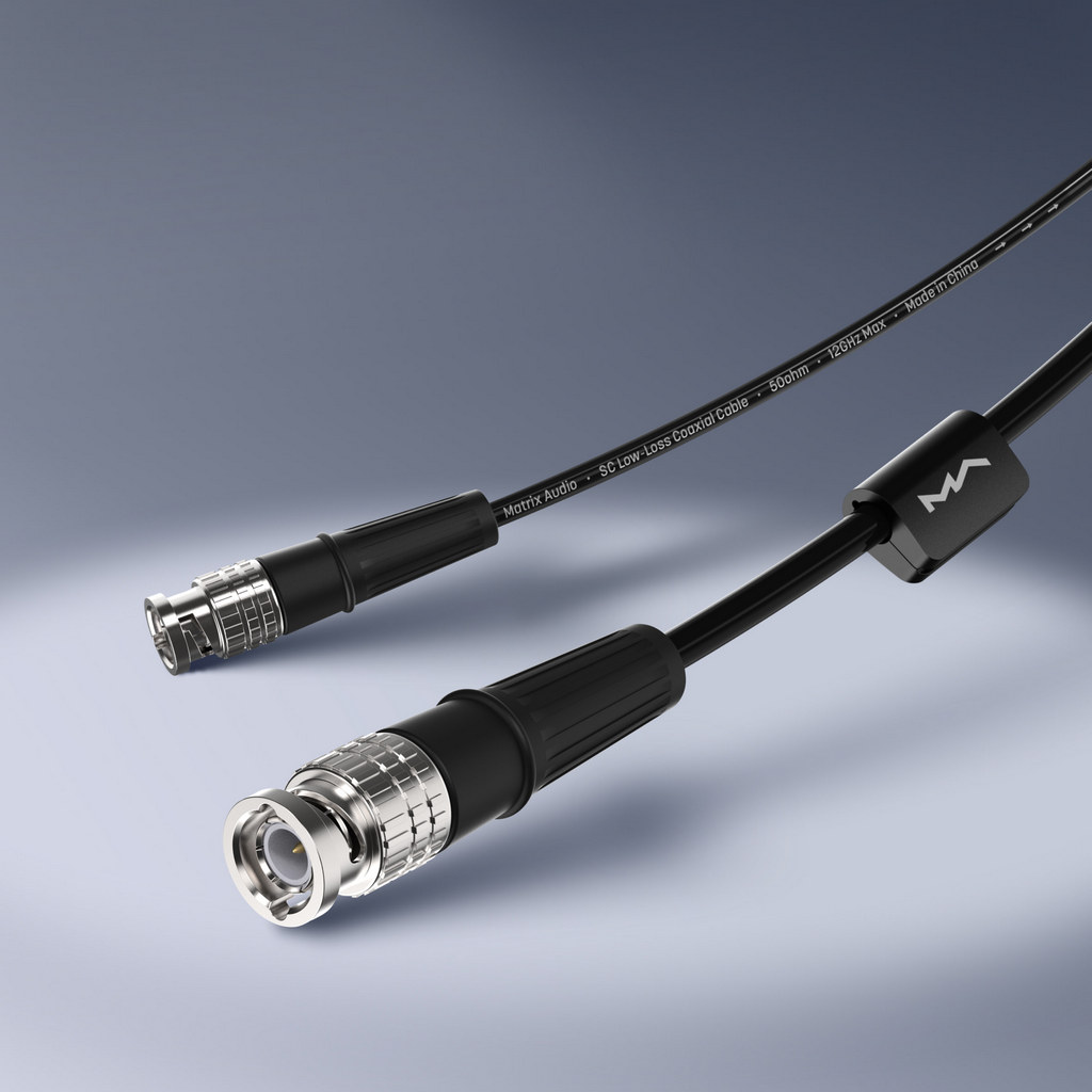 ���� � 7 ������ ������ ���������: Matrix Audio Silver Copper Hi-Fi Clock Cable 1m