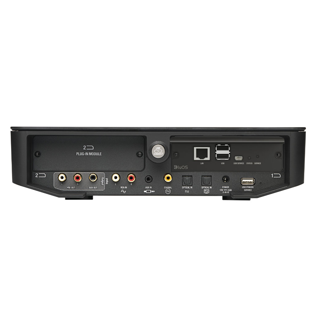 ���� � 6 ������ ���������� ��������� ������� � ��������: DALI Callisto 6 C Tobacco Oak + Sound Hub + Bluos NPM-2i