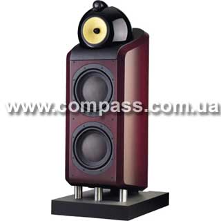 Акустическая пара: B&W NAUTILUS 800 (Black/Cherrywood/Red Cherry) // 1000W, Элитная 3-полосная акуст